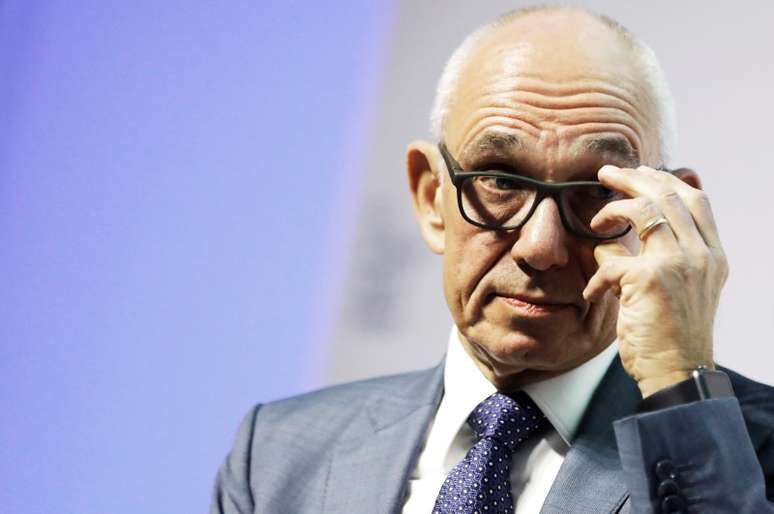 Presidente da Vale, Fabio Schvartsman, durante evento em S&atilde;o Paulo 30/01/2018 REUTERS/Nacho Doce 