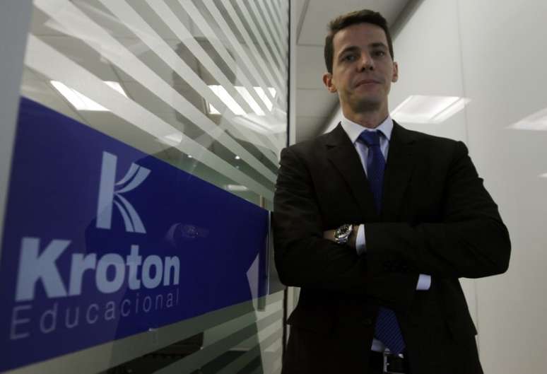 Presidente-executivo da Kroton Educacional, Rodrigo Galindo. 23/05/2013. REUTERS/Paulo Whitaker 