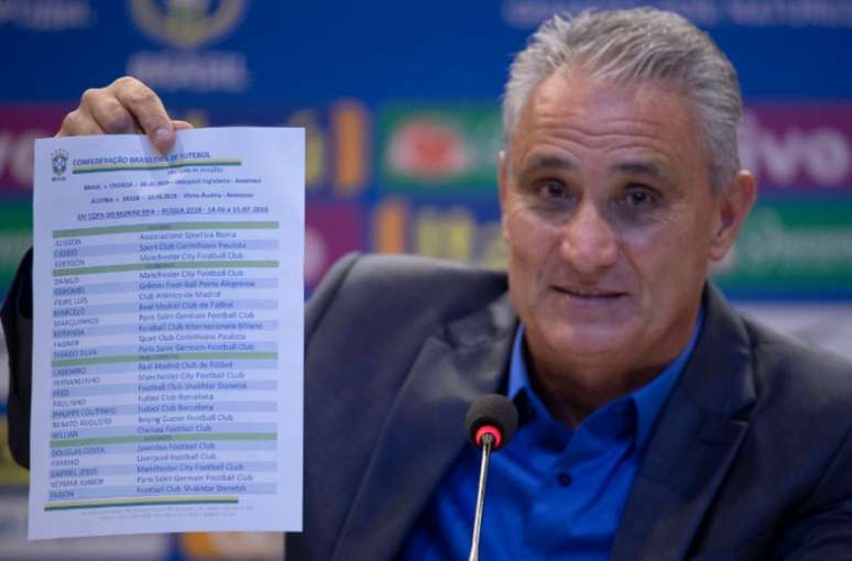 Tite pode apresentar novidades em convocação
