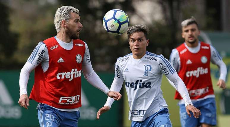 Artur deve ser titular, enquanto Lucas Lima pode iniciar no banco - FOTO: Cesar Greco/Palmeiras