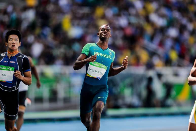 Vitor Hugo dos Santos durante a participa&ccedil;&atilde;o nos Jogos Ol&iacute;mpicos do Rio de Janeiro