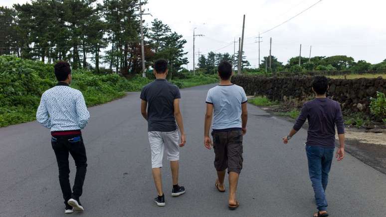 O n&uacute;mero de cidad&atilde;os do I&ecirc;men que chegaram nos &uacute;ltimos seis meses na Coreia do Su &eacute; maior que o dos &uacute;ltimos 20 anos