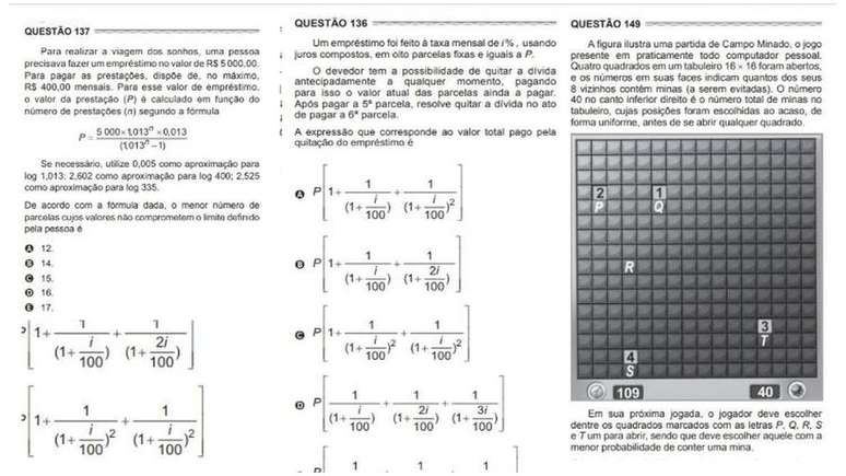 As questões consideradas mais complexas pelos professores não necessariamente foram as com maior índice de erros