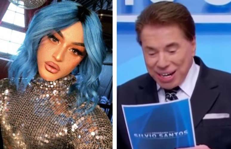 Pabllo Vittar e Silvio Santos