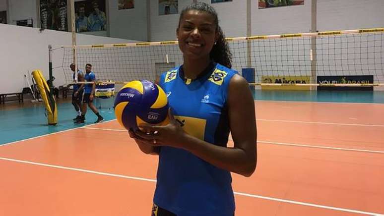 Fernanda Garay, jogadora da seleção brasileira de vôlei