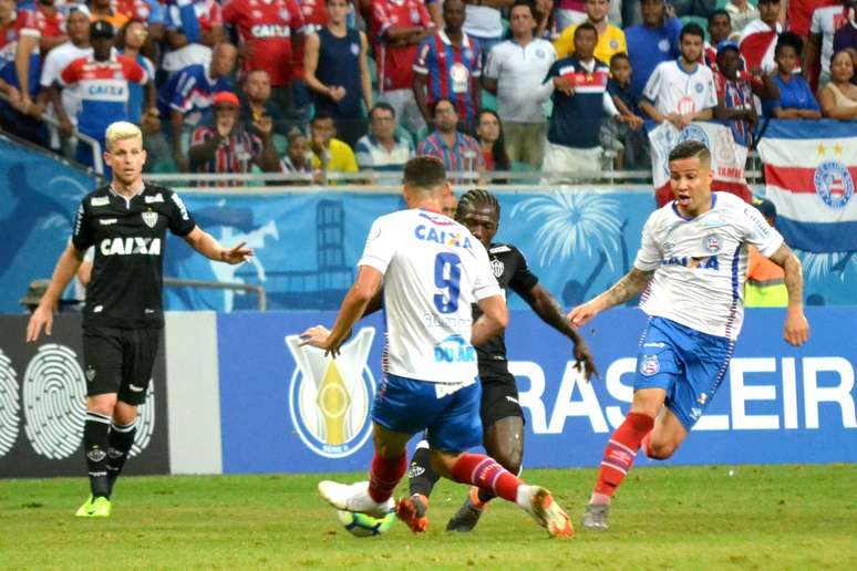 Lance de Bahia x Atl&eacute;tico- MG