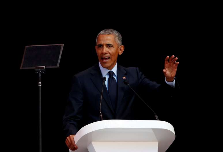 Obama faz discurso em Johannesburgo