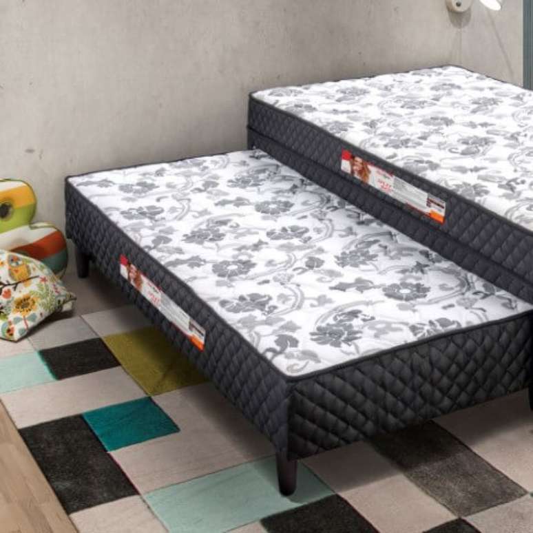 19. Cama box com cama auxiliar. Foto de Dicasa Shop