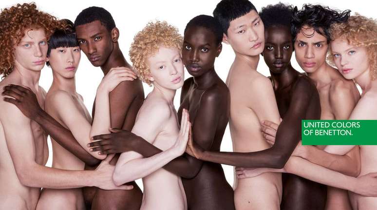 A imagem da nova campanha da Benetton, um manifesto por mais tolerância e igualdade racial