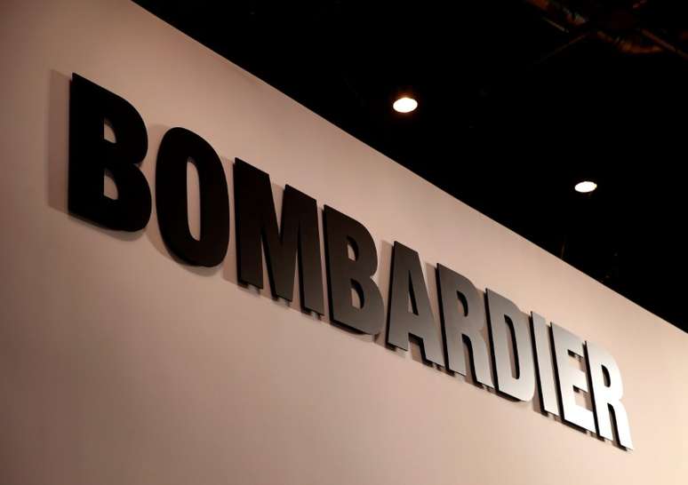 Logo da Bombardier em exposi&ccedil;&atilde;o no aeroporto de Genebra, na Su&iacute;&ccedil;a
28/05/2018
REUTERS/Denis Balibouse