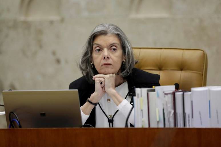A presidente do STF, ministra C&aacute;rmen L&uacute;cia