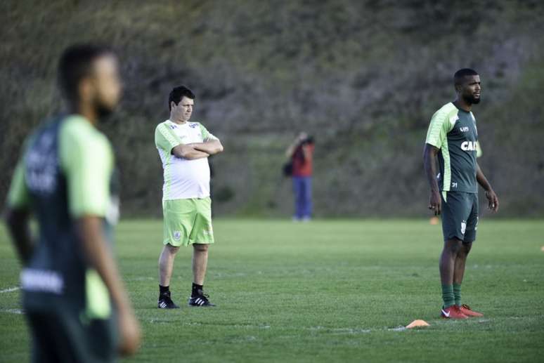 Treino do América-MG nesta quinta-feira (Foto: Divulgação)