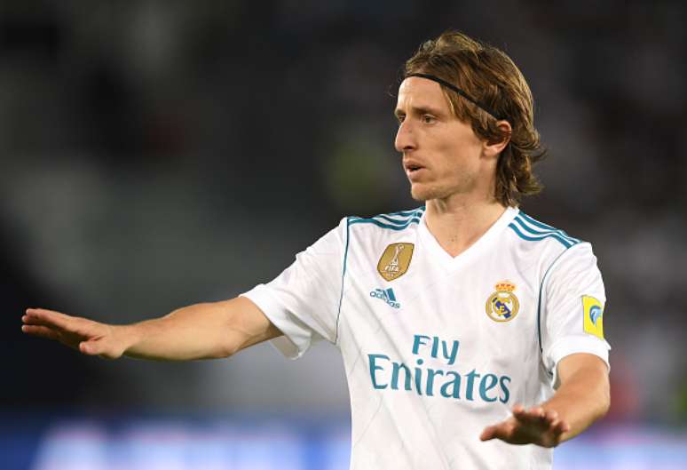 Luka Modric em ação pelo Real Madrid
