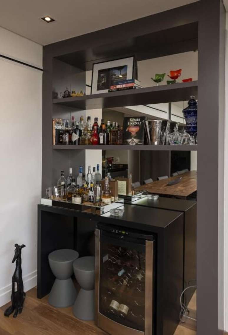 61 Modelos de Bar de Parede: Inspire-se e Tenha um em Casa