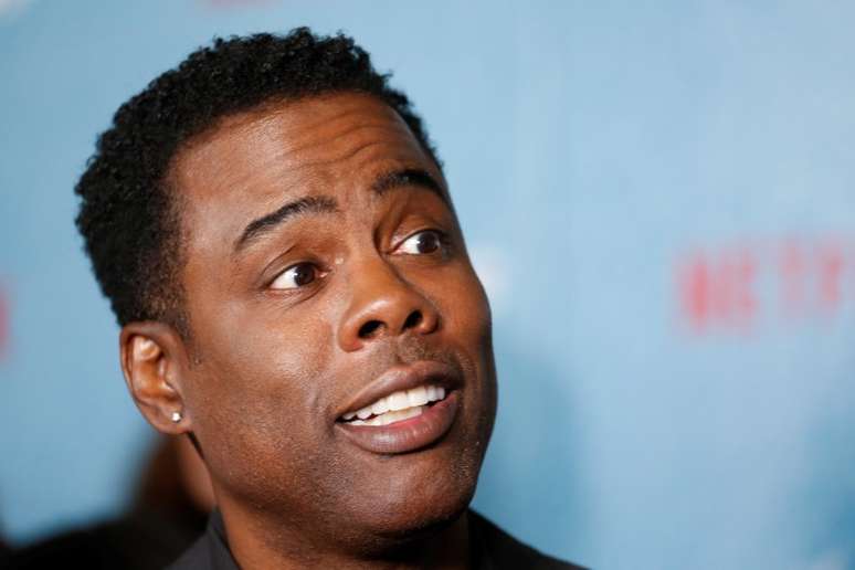Ator Chris Rock durante evento em Manhattan
 23/4/2018    REUTERS/Shannon Stapleton 