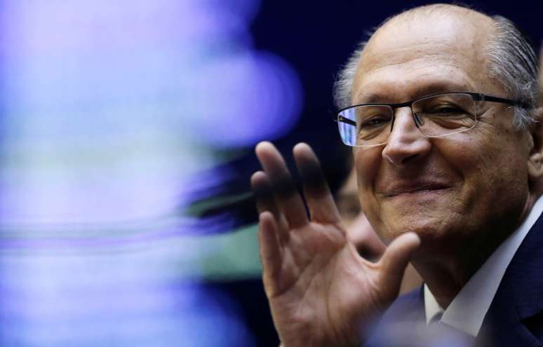 Candidato do PSDB à Presidência, Geraldo Alckmin
25/04/2018
REUTERS/Adriano Machado