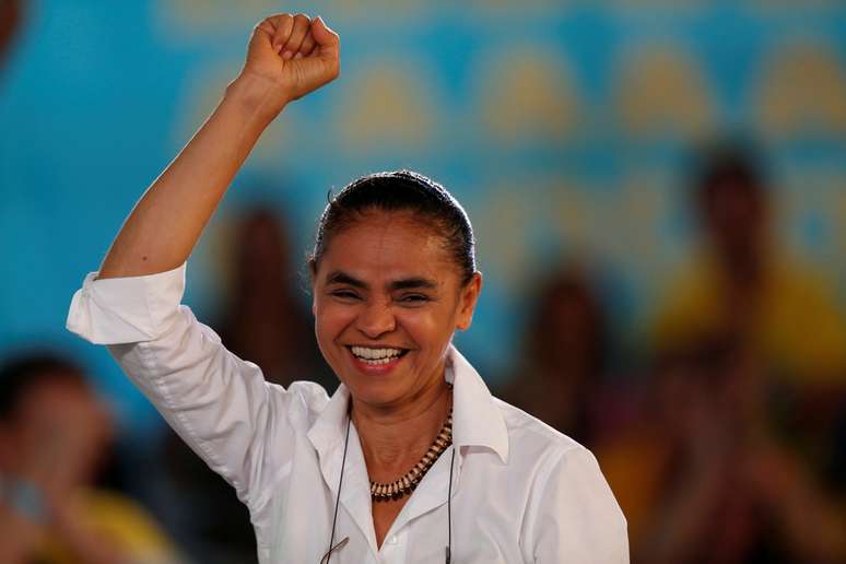 Marina Silva é aclamada candidata da Rede à Presidência em convenção do partido
04/08/2018
REUTERS/Adriano Machado