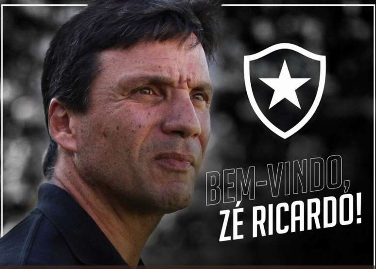Zé Ricardo é o novo treinador do Botafogo (Foto: Reprodução)