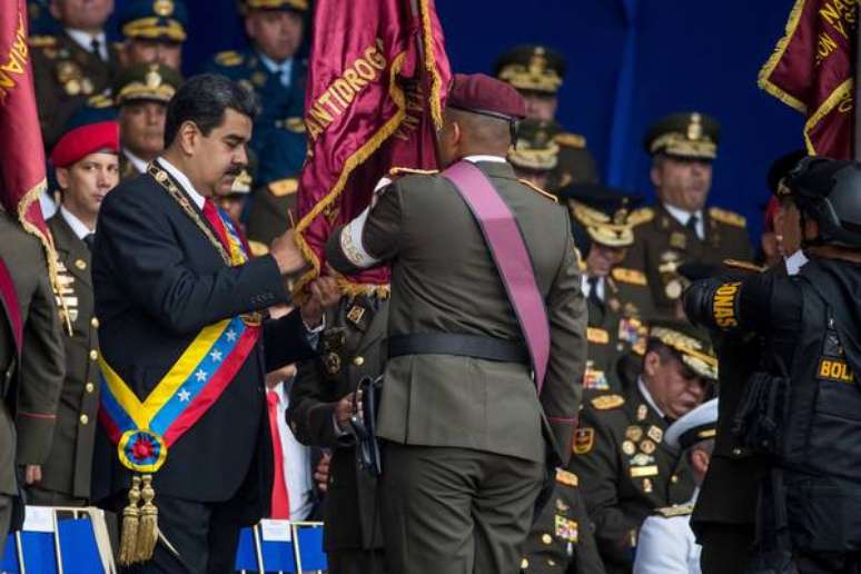 Explosões ocorrem durante discurso de Maduro na Venezuela