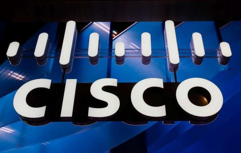 Logo da Cisco durante evento em Barcelona, Espanha
27/02/2018 REUTERS/Yves Herman