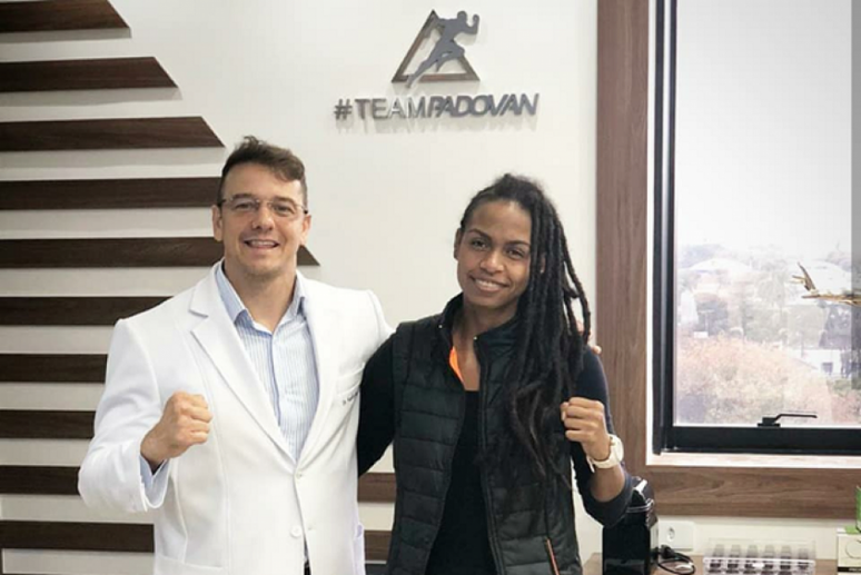 A lutadora Luana 'Dread' será uma das representantes do Team Padovan no Contender Series (Foto: Divulgação)