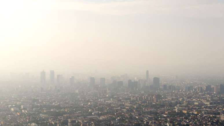 A Cidade do México é uma das cidades mais poluídas da América Latina, segundo a OMS