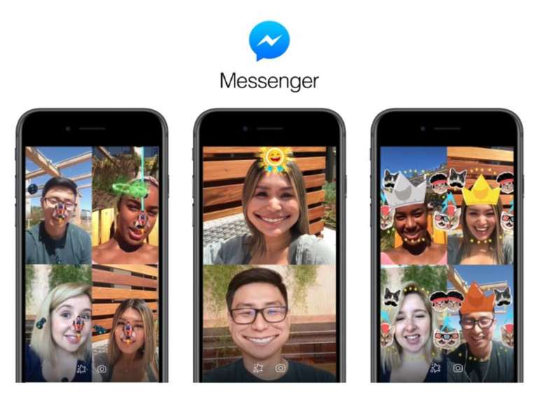 Novos jogos em realidade aumentada do Messenger est&atilde;o dispon&iacute;veis nas chamadas de v&iacute;deo