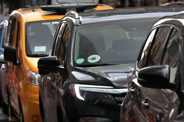 Carro da Uber em Nova York, EUA
27/07/2018
REUTERS/Mike Segar 