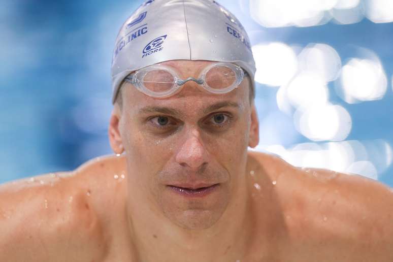 O nadador César Cielo