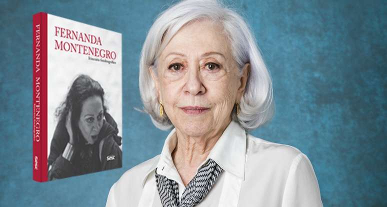 A atriz rememora sua admirável trajetória em fotos e textos