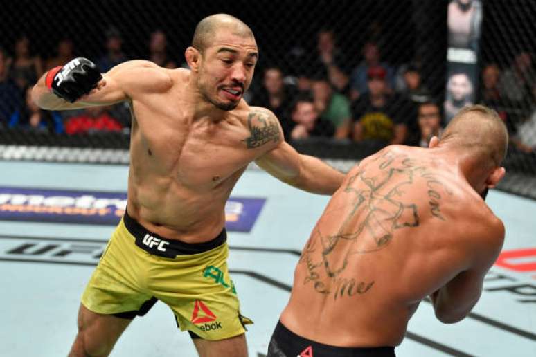 José Aldo disse que vai esperar a recuperação de Holloway, para saber o futuro da divisão (Foto: Getty Images/UFC)