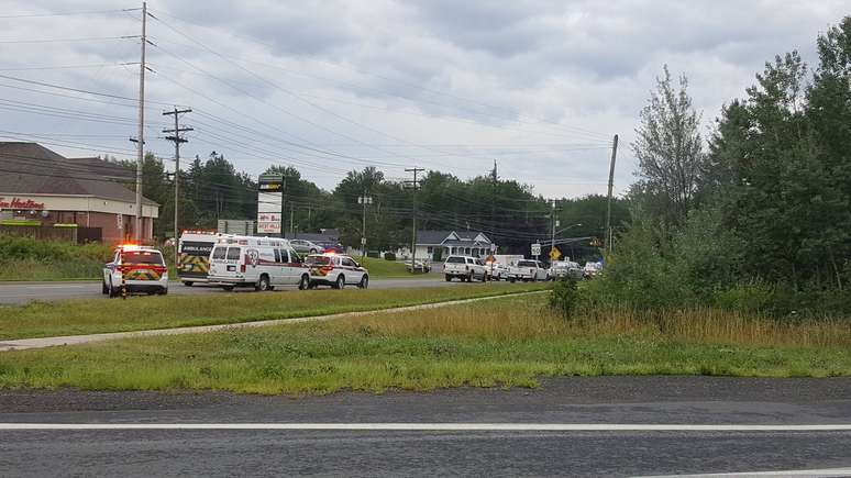 Veículos de emergência em Fredericton 10/08/2018 Kev Bourque/via Reuters