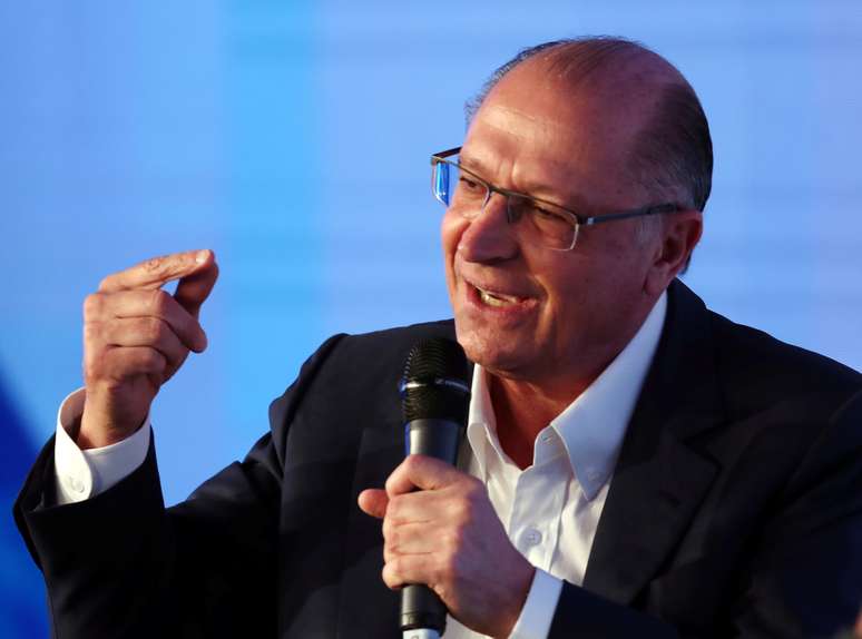  Alckmin, em seminário em São Paulo 7/8/2018 REUTERS/Paulo Whitaker 