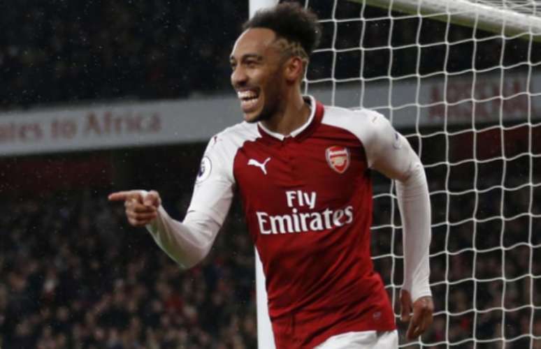 Aubameyang pode formar ao lado do francês Lacazette e de Welbeck um forte trio de ataque no Arsenal