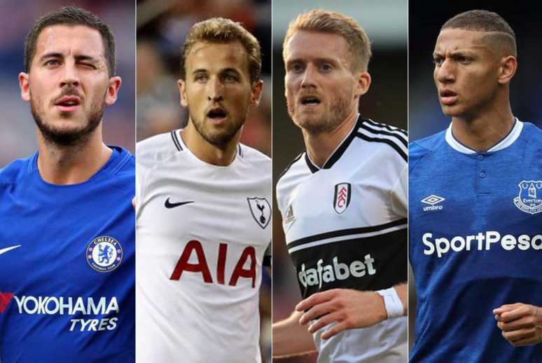 Chelsea, Everton, Fulham e Tottenham jogam neste sábado (Foto: Reprodução)