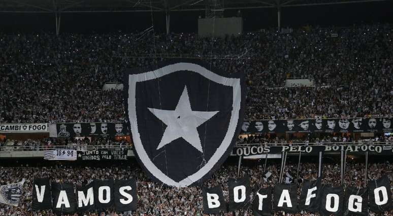 Torcida do Botafogo: promessa é de festa similar a da Libertadores de 2017 (Foto: Vitor Silva / SS Press / BFR)