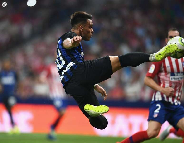 Lautaro Martínez marcou um golaço para a Inter.