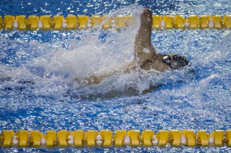 Daniel Dias conquistou o quarto ouro ao vencer os 50m costas no terceiro dia do Parapan-Pacífico (Foto: Marco Antonio Teixeira/MPIX/CPB )