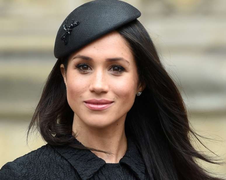 Meghan Markle, duquesa de Sussex, durante evento em Londres 25/04/2018 Eddie Mulholland/Pool via Reuters