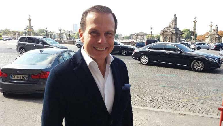 O ex-prefeito de SP João Doria, atual candidato tucano ao governo do Estado