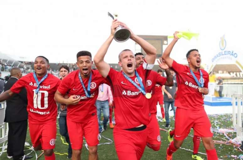 Inter foi o campeão do Brasileirão de aspirantes de 2017 (Foto: Lucas Figueiredo/CBF)