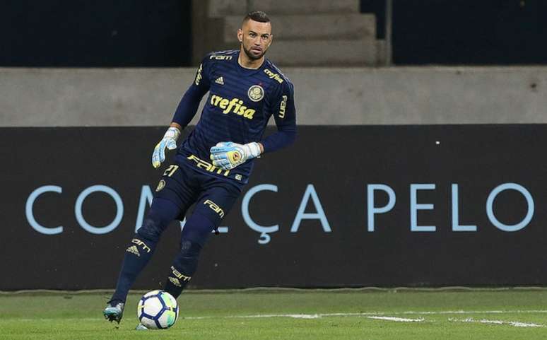 Goleiro Weverton tem se destacado no Verdão, mas não é o único responsável (Cesar Greco)