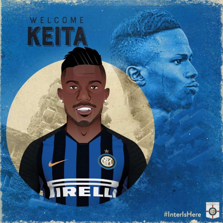 Keita Baldé é o novo reforço da Internazionale (Reprodução)