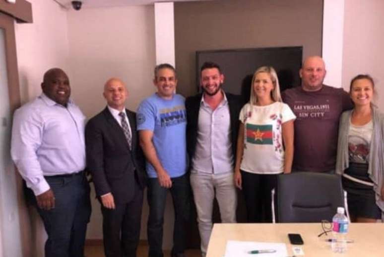 Presidente do Max Fight se reuniu com a responsável da M&amp;L Produções e Eventos (Foto: Divulgação)