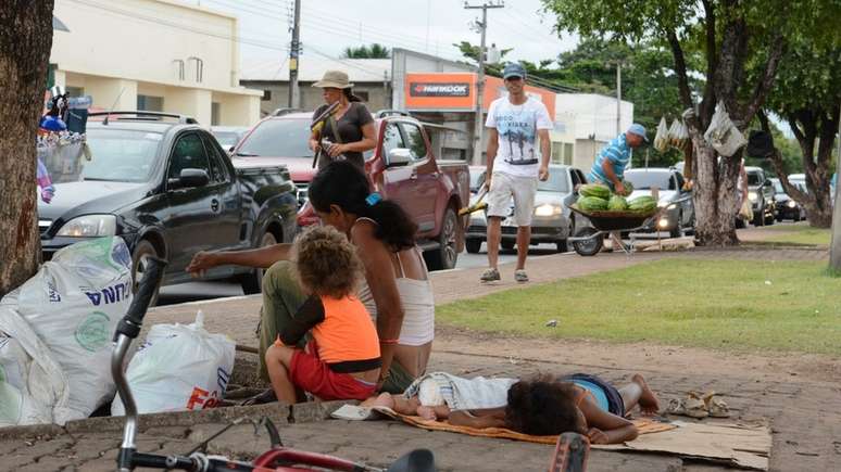 Boa Vista tem um número estimado de 30 mil imigrante, mais de 2 mil deles vivendo na rua