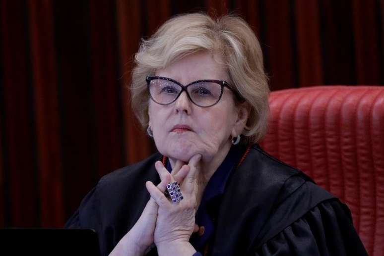 Ministra Rosa Weber durante sessão do TSE
08/06/2017 REUTERS/Ueslei Marcelino