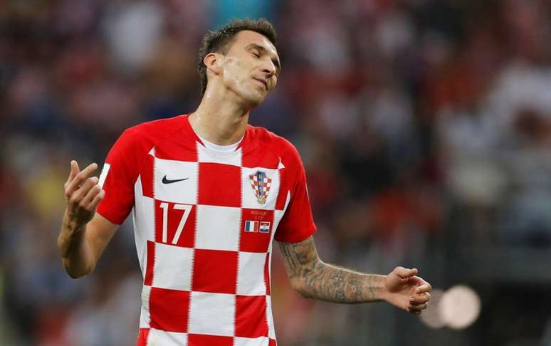 Atacante croata Mario Mandzukic 15/07/2018 REUTERS/Darren Staples