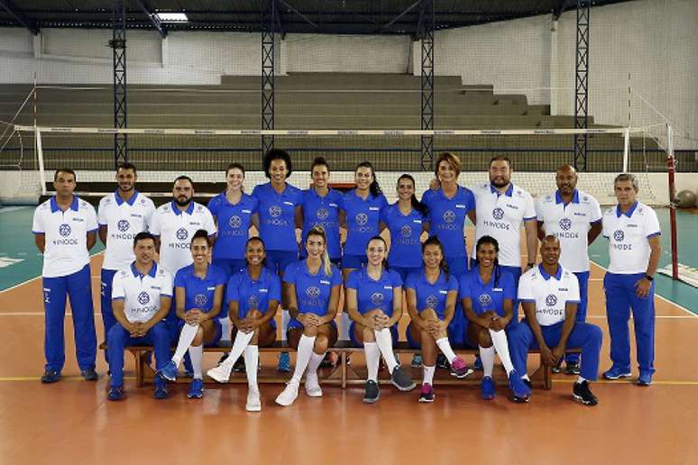 Hinode Barueri disputará a Superliga feminina pela segunda vez. Na última, ficou em sexto (Foto: Gaspar Nóbrega)