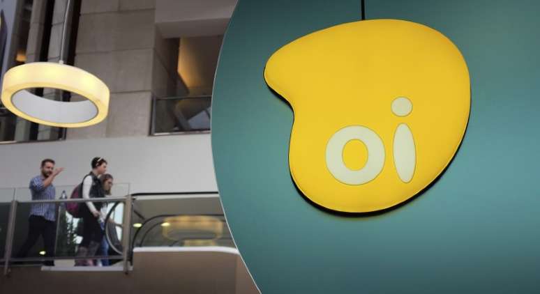 Logo da Oi em shopping em S&atilde;o Paulo, Brasil
14/11/2014
REUTERS/Nacho Doce