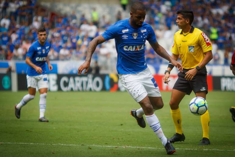 Dedé ficou quase três anos sem jogar pela Raposa e voltou em grande estilo (Foto: Vinnícius Silva / Cruzeiro)